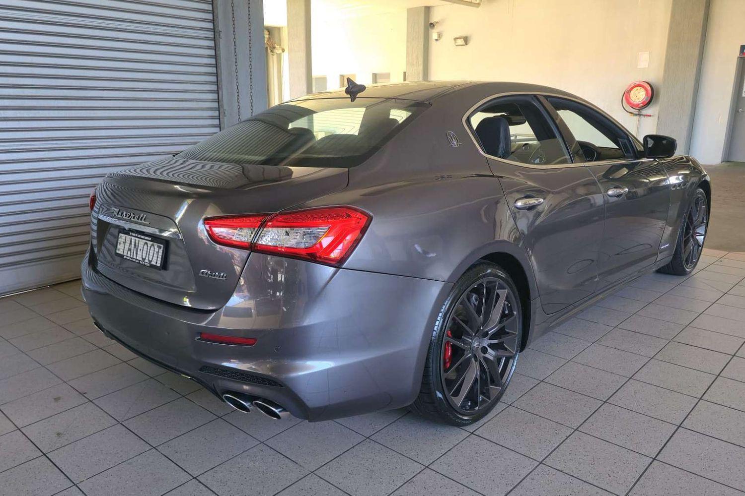 2017 MASERATI GHIBLI M157 MY17 GRANSPORT 8 SP AUTOMATIC 4D SEDAN
