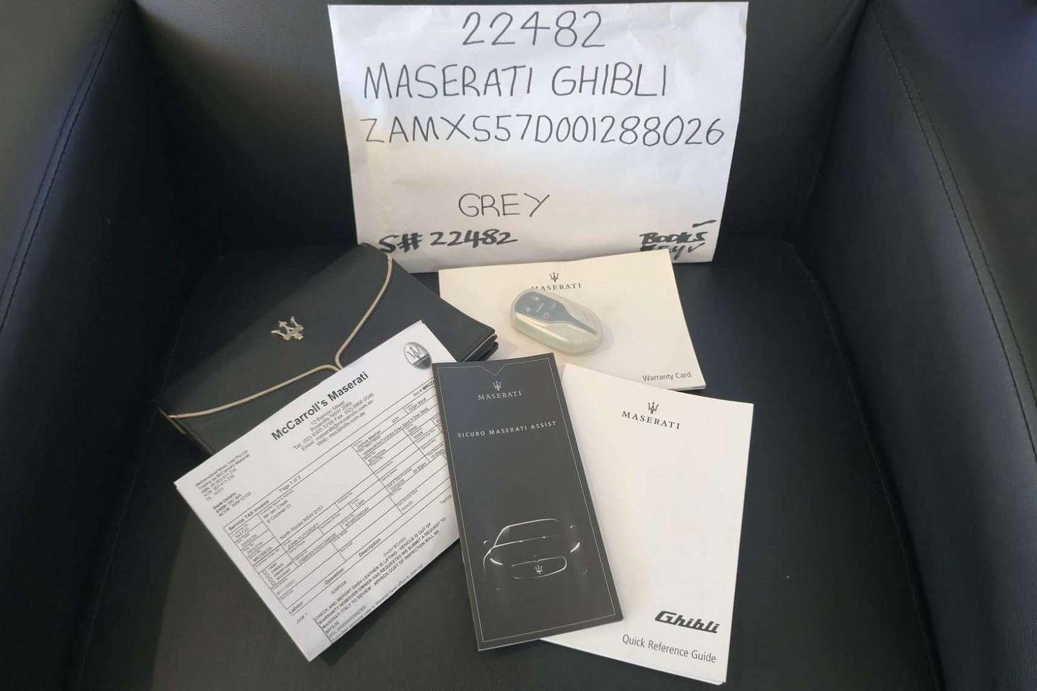 2017 MASERATI GHIBLI M157 MY17 GRANSPORT 8 SP AUTOMATIC 4D SEDAN