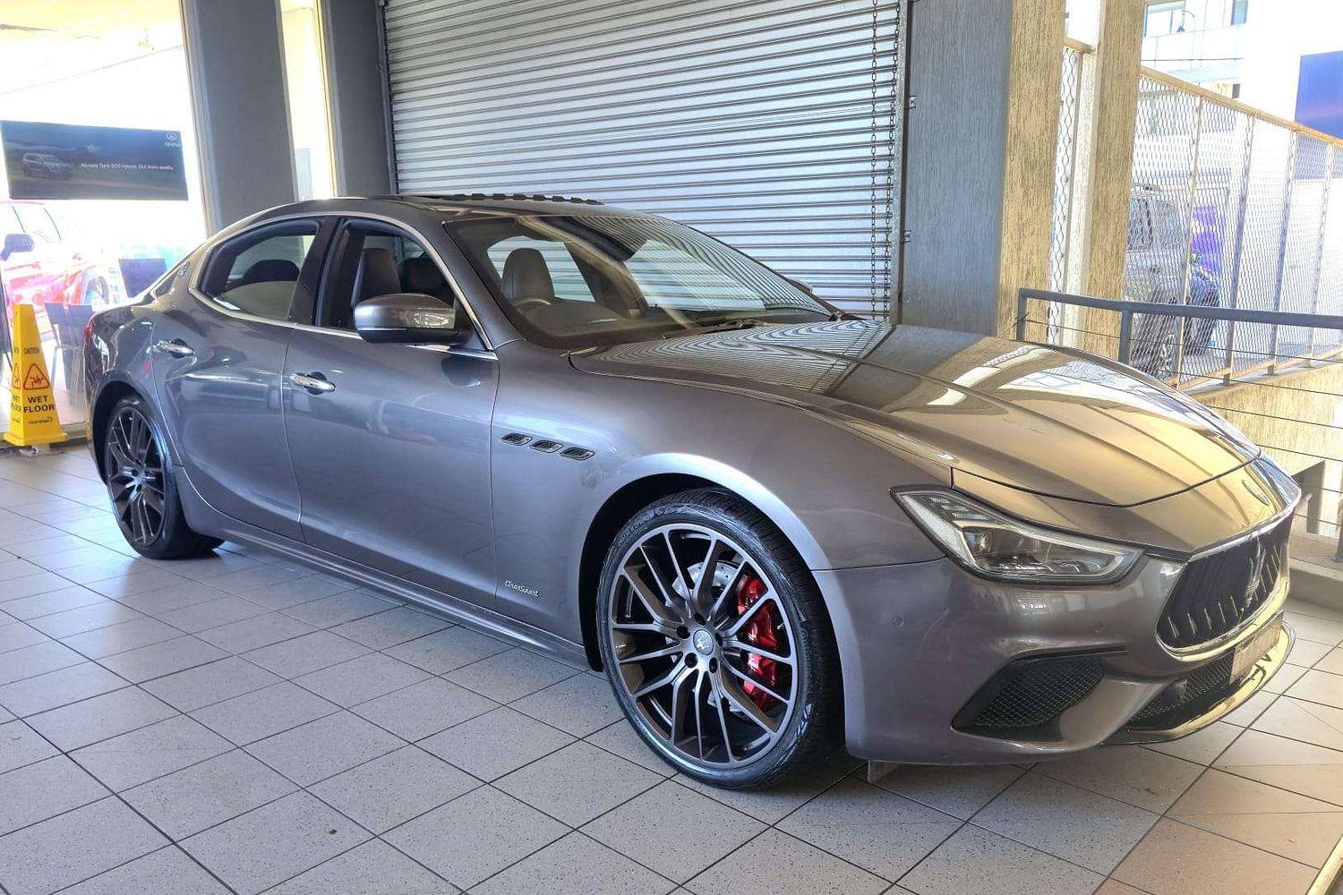 2017 MASERATI GHIBLI M157 MY17 GRANSPORT 8 SP AUTOMATIC 4D SEDAN