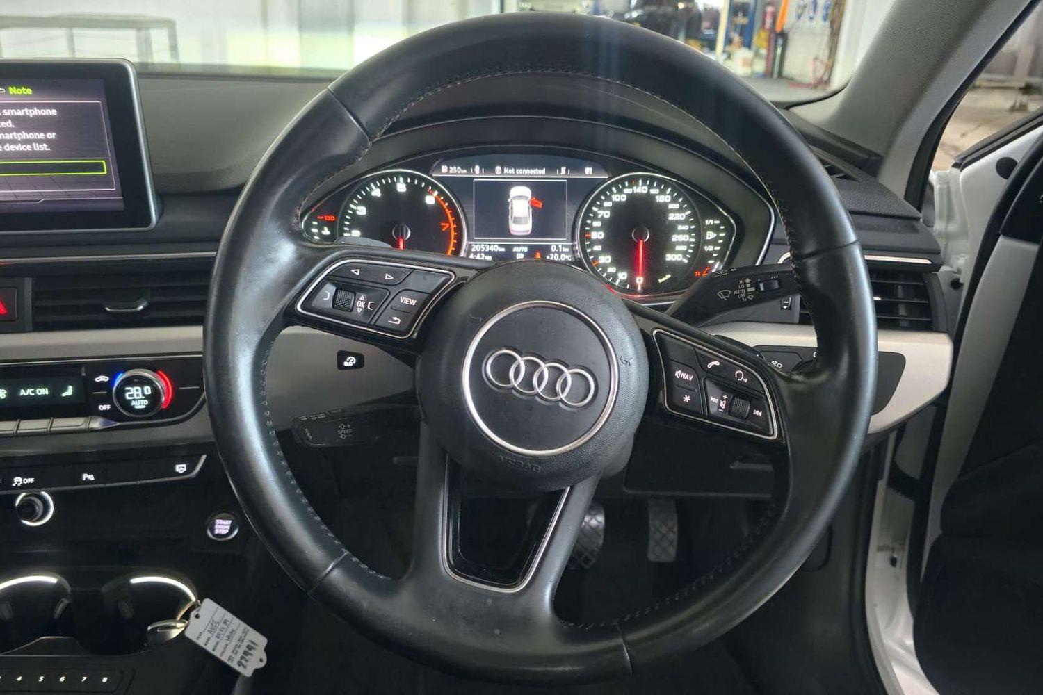 2016 AUDI A4 F4 (B9) 2.0 TFSI S TRONIC SPORT 7 SP AUTO DUAL CLUTCH 4D SEDAN