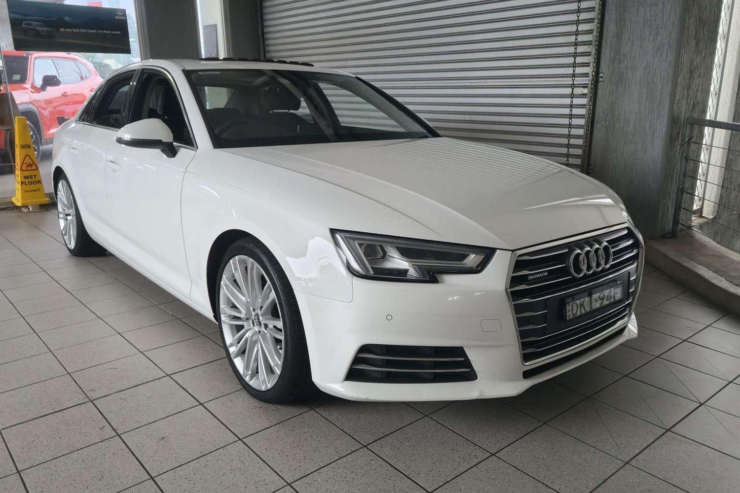 2016 AUDI A4 F4 (B9) 2.0 TFSI S TRONIC SPORT 7 SP AUTO DUAL CLUTCH 4D SEDAN