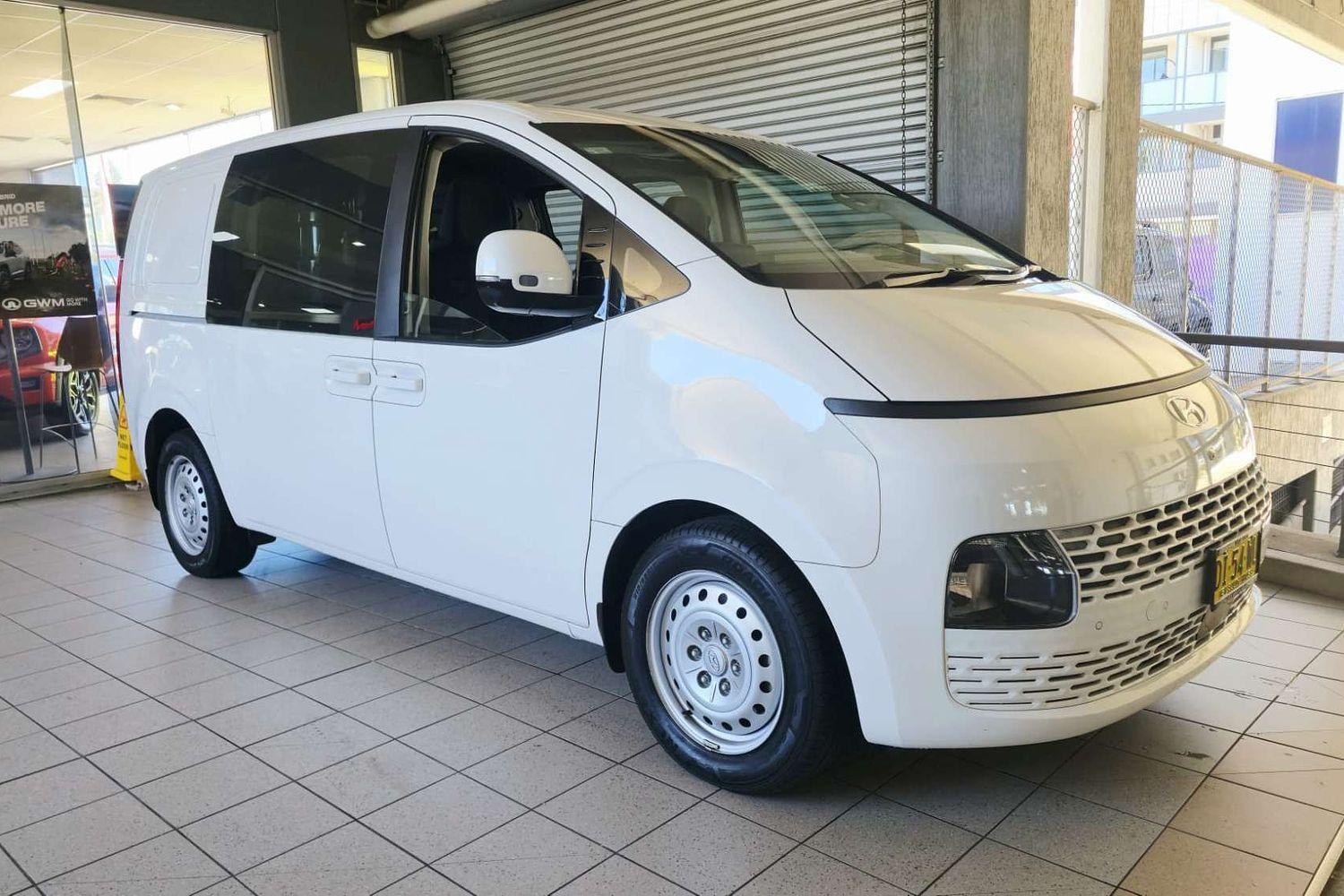 2024 HYUNDAI STARIA US4.V2 MY24 LOAD 5S 2.2D LIFTBACK 8 SP AUTOMATIC SEQUENTIAL 5D CREW VAN