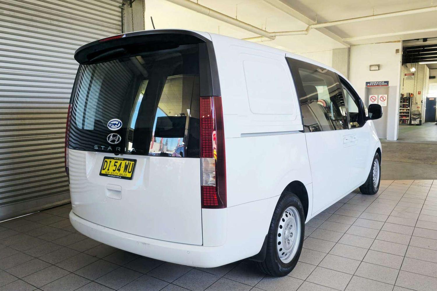 2024 HYUNDAI STARIA US4.V2 MY24 LOAD 5S 2.2D LIFTBACK 8 SP AUTOMATIC SEQUENTIAL 5D CREW VAN