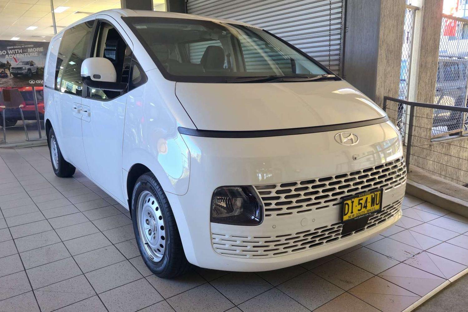 2024 HYUNDAI STARIA US4.V2 MY24 LOAD 5S 2.2D LIFTBACK 8 SP AUTOMATIC SEQUENTIAL 5D CREW VAN