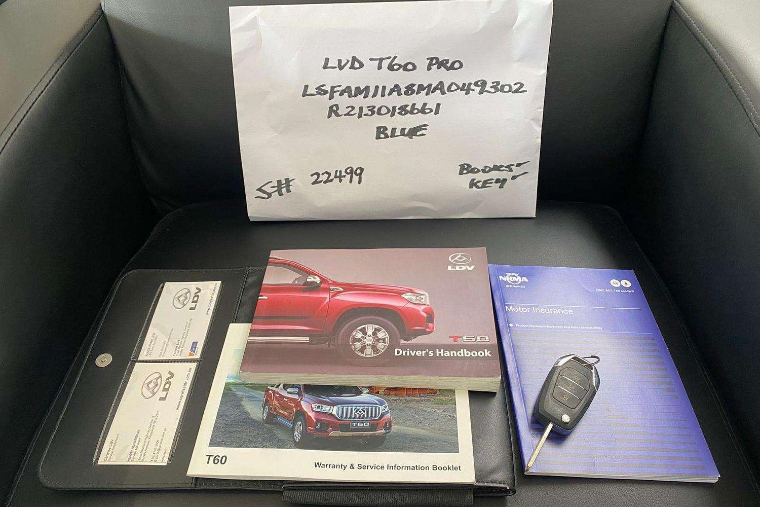 2021 LDV T60 SKC8 MY20 PRO (4x4) 6 SP AUTO DIRECT SHIFT DOUBLE CAB UTILITY