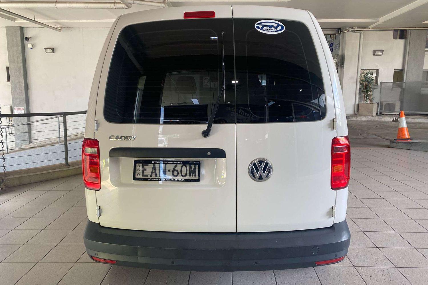 2018 VOLKSWAGEN CADDY 2K MY18 SWB TDI250 6 SP AUTO DIRECT SHIFT 3D VAN