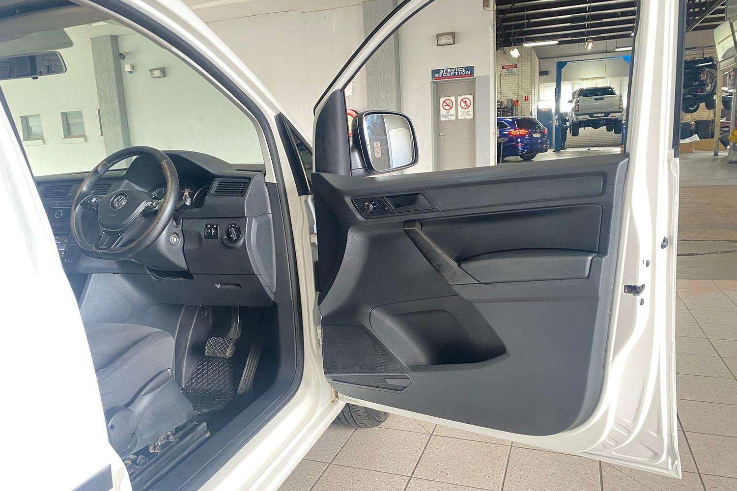 2018 VOLKSWAGEN CADDY 2K MY18 SWB TDI250 6 SP AUTO DIRECT SHIFT 3D VAN