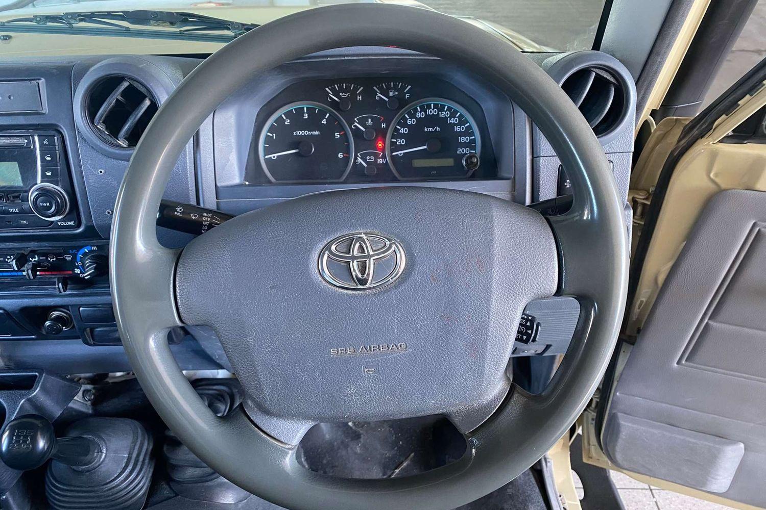 2020 TOYOTA LANDCRUISER 70 SERIES VDJ79R WORKMATE 5 SP MANUAL C/CHAS