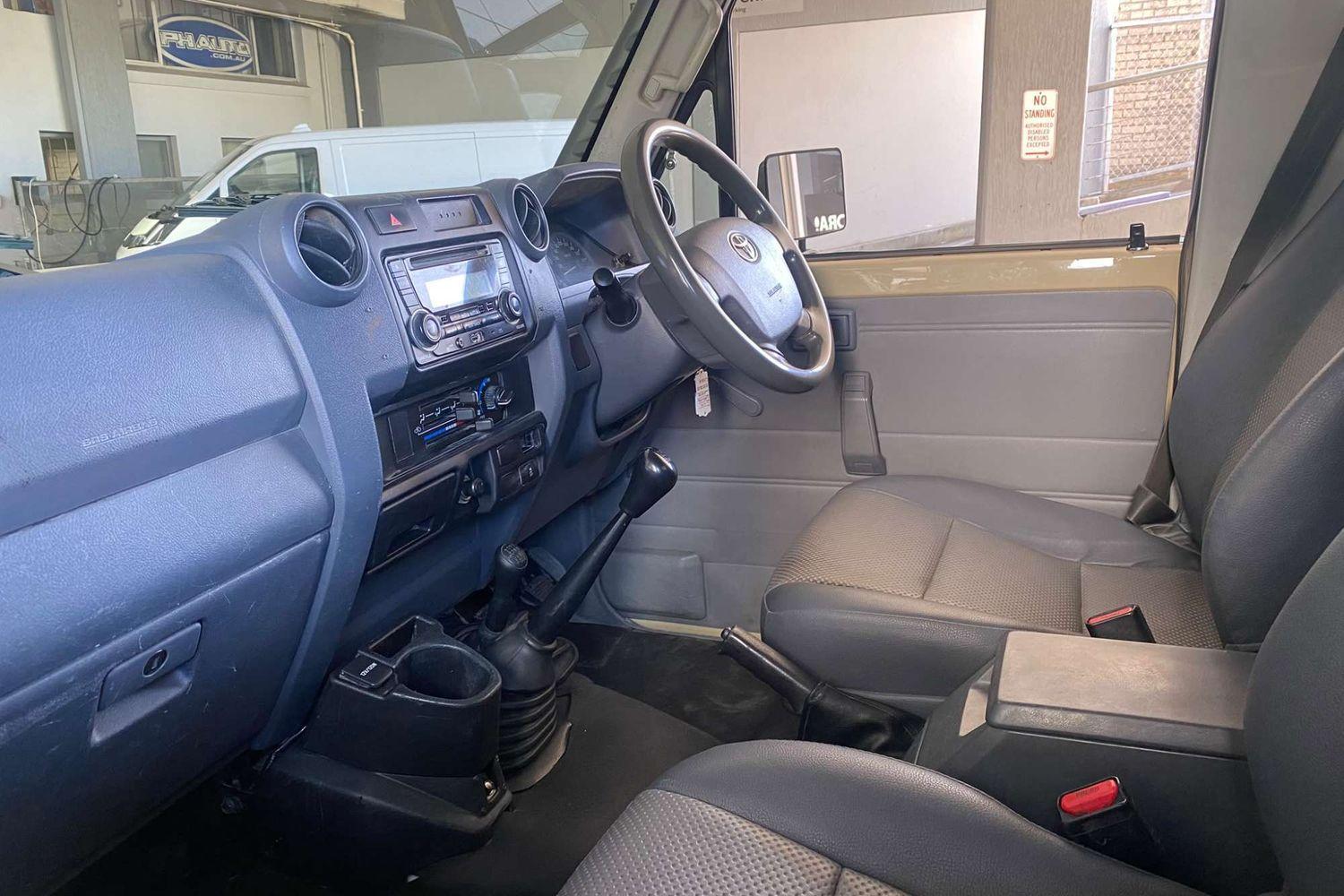 2020 TOYOTA LANDCRUISER 70 SERIES VDJ79R WORKMATE 5 SP MANUAL C/CHAS