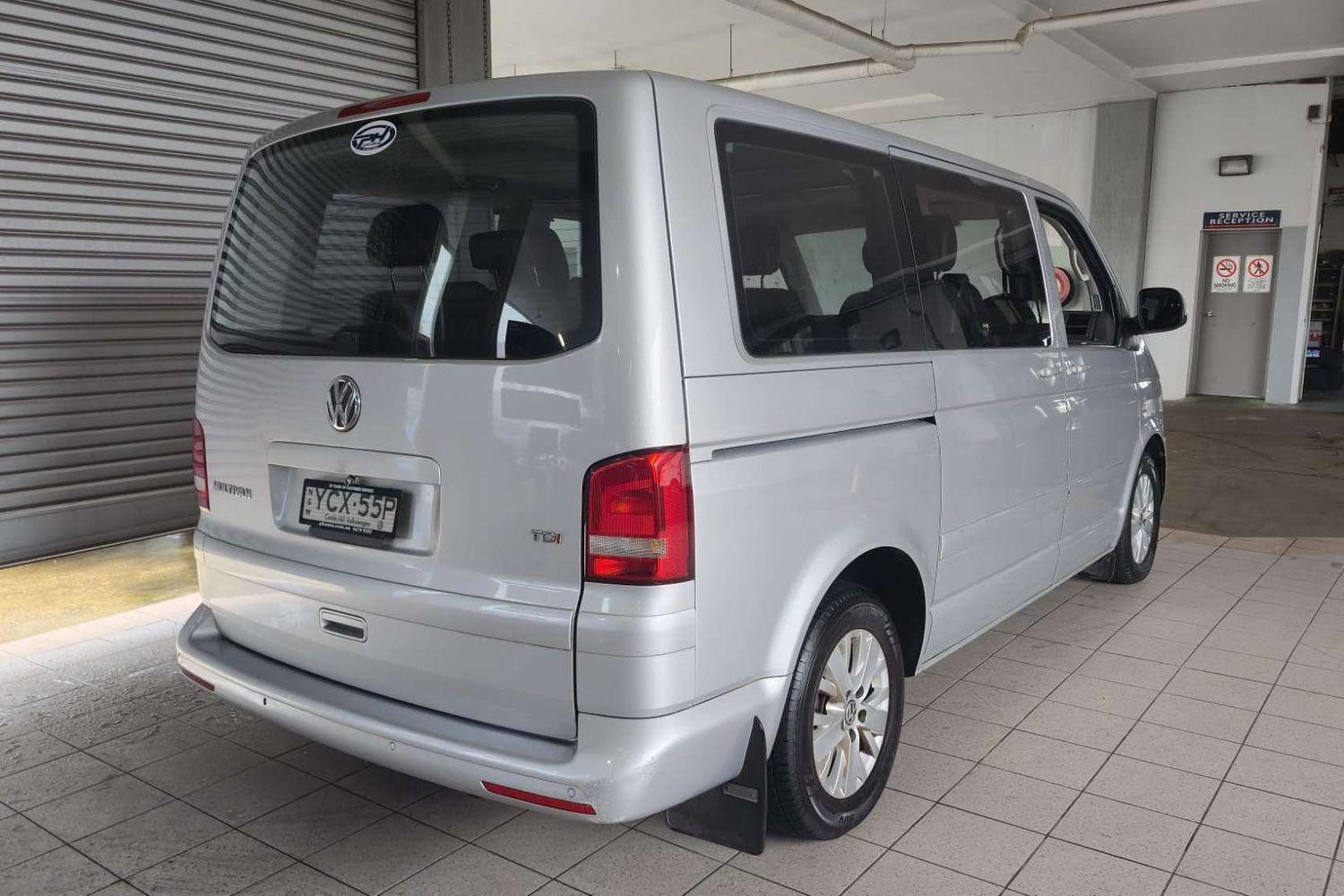 2015 VOLKSWAGEN MULTIVAN T5 MY15 COMFORTLINE TDI340 7 SP AUTO DIRECT SHIFT 4D WAGON