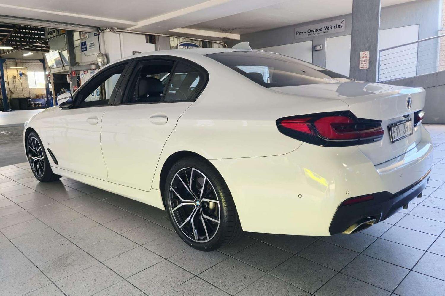 2022 BMW 5 G30 30d M SPORT LCI 8 SP AUTO STEPTRONIC SPRT 4D SEDAN