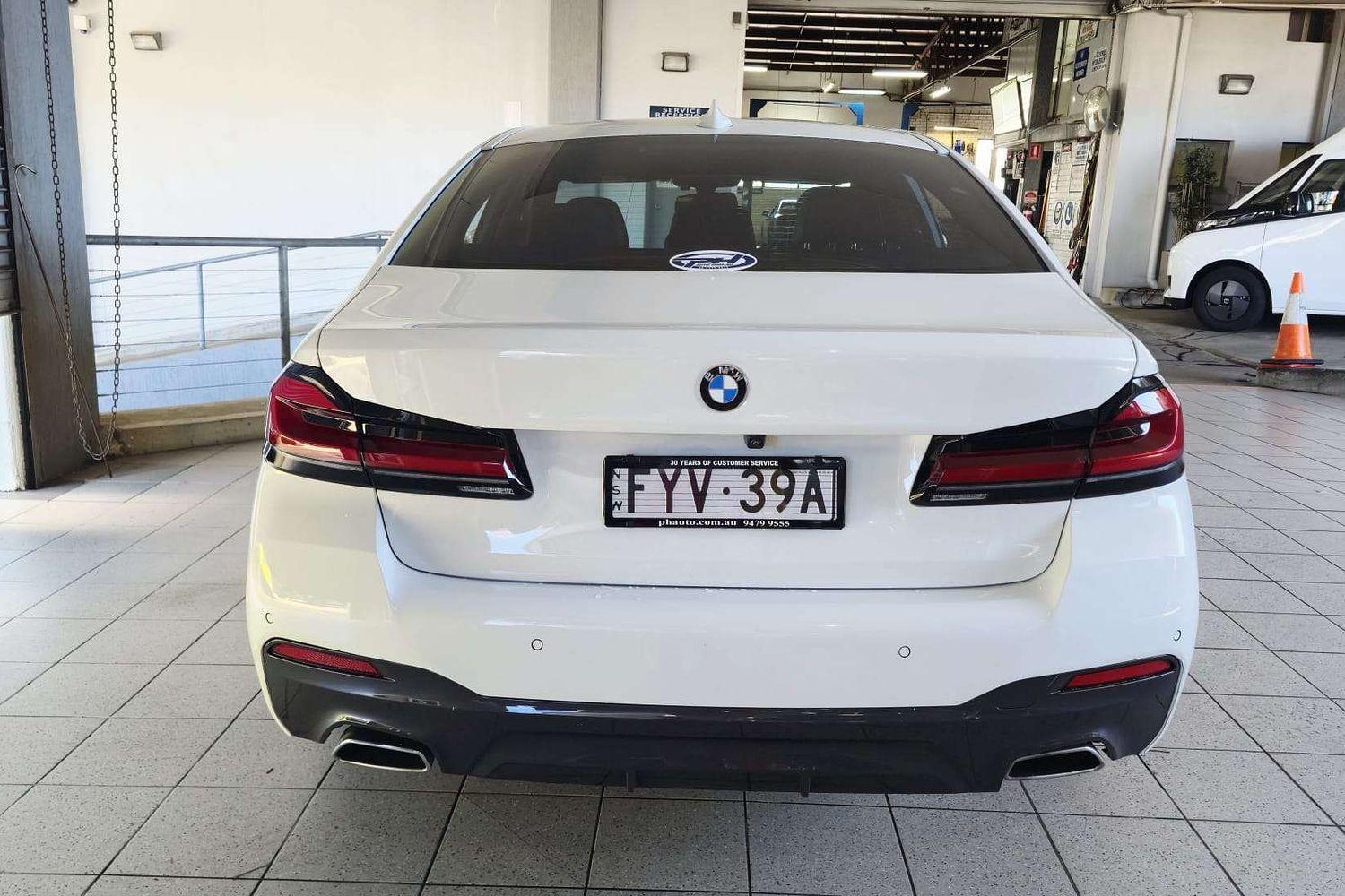 2022 BMW 5 G30 30d M SPORT LCI 8 SP AUTO STEPTRONIC SPRT 4D SEDAN