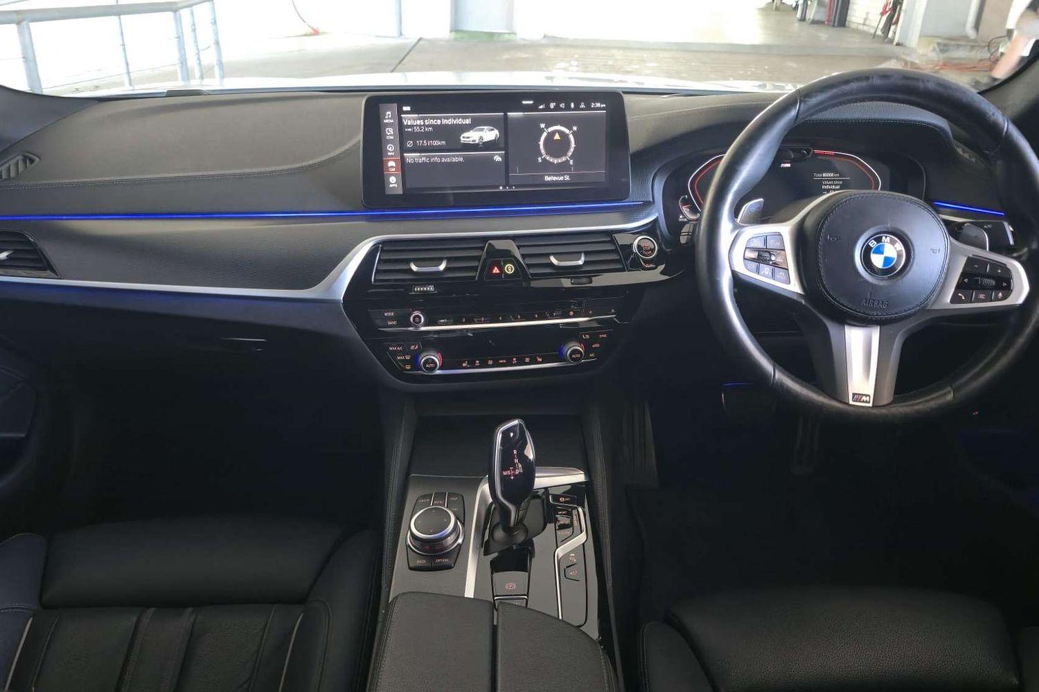 2022 BMW 5 G30 30d M SPORT LCI 8 SP AUTO STEPTRONIC SPRT 4D SEDAN