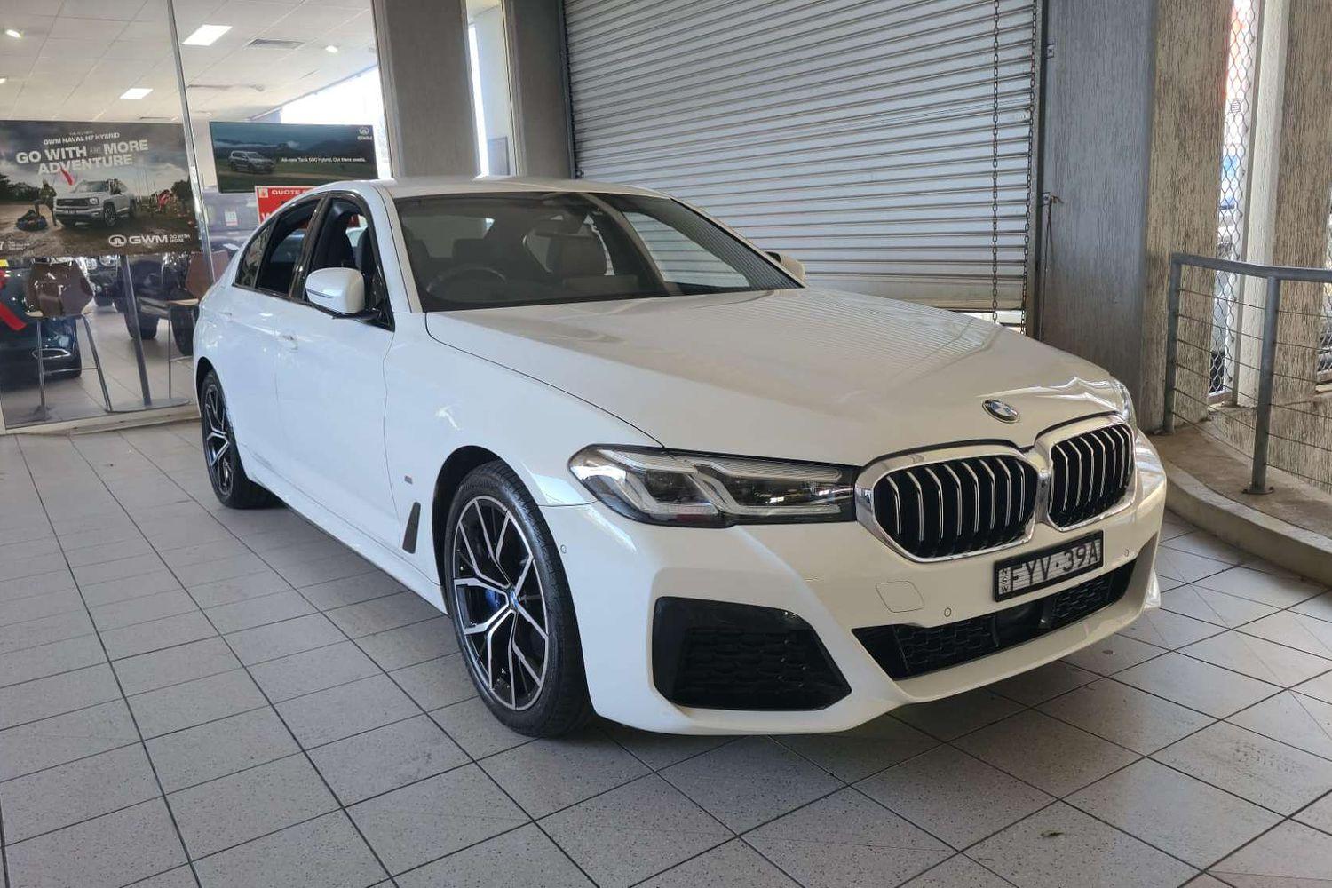 2022 BMW 5 G30 30d M SPORT LCI 8 SP AUTO STEPTRONIC SPRT 4D SEDAN