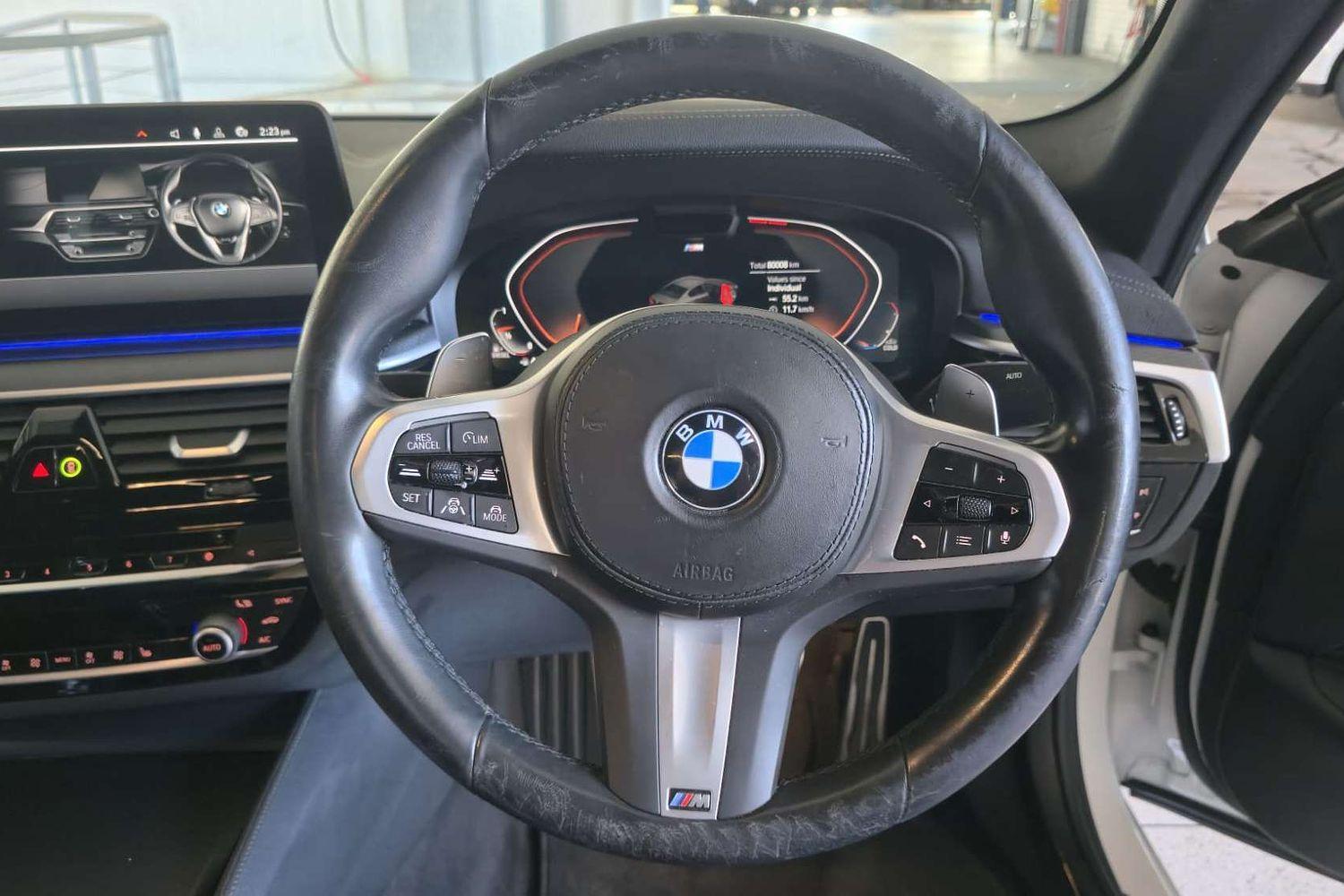 2022 BMW 5 G30 30d M SPORT LCI 8 SP AUTO STEPTRONIC SPRT 4D SEDAN