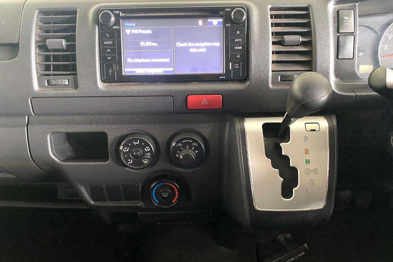 2018 TOYOTA HIACE KDH201R MY16 LWB CREW 4 SP AUTOMATIC 4D VAN
