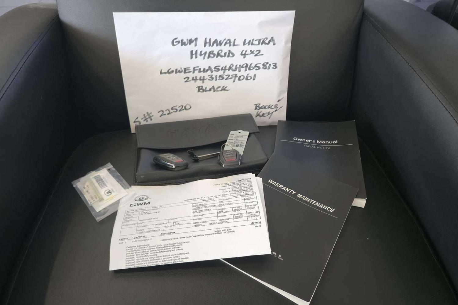 2024 GWM HAVAL H6 B01 ULTRA HYBRID 2SP AUTO DEDICATED HYBRID 4D WAGON