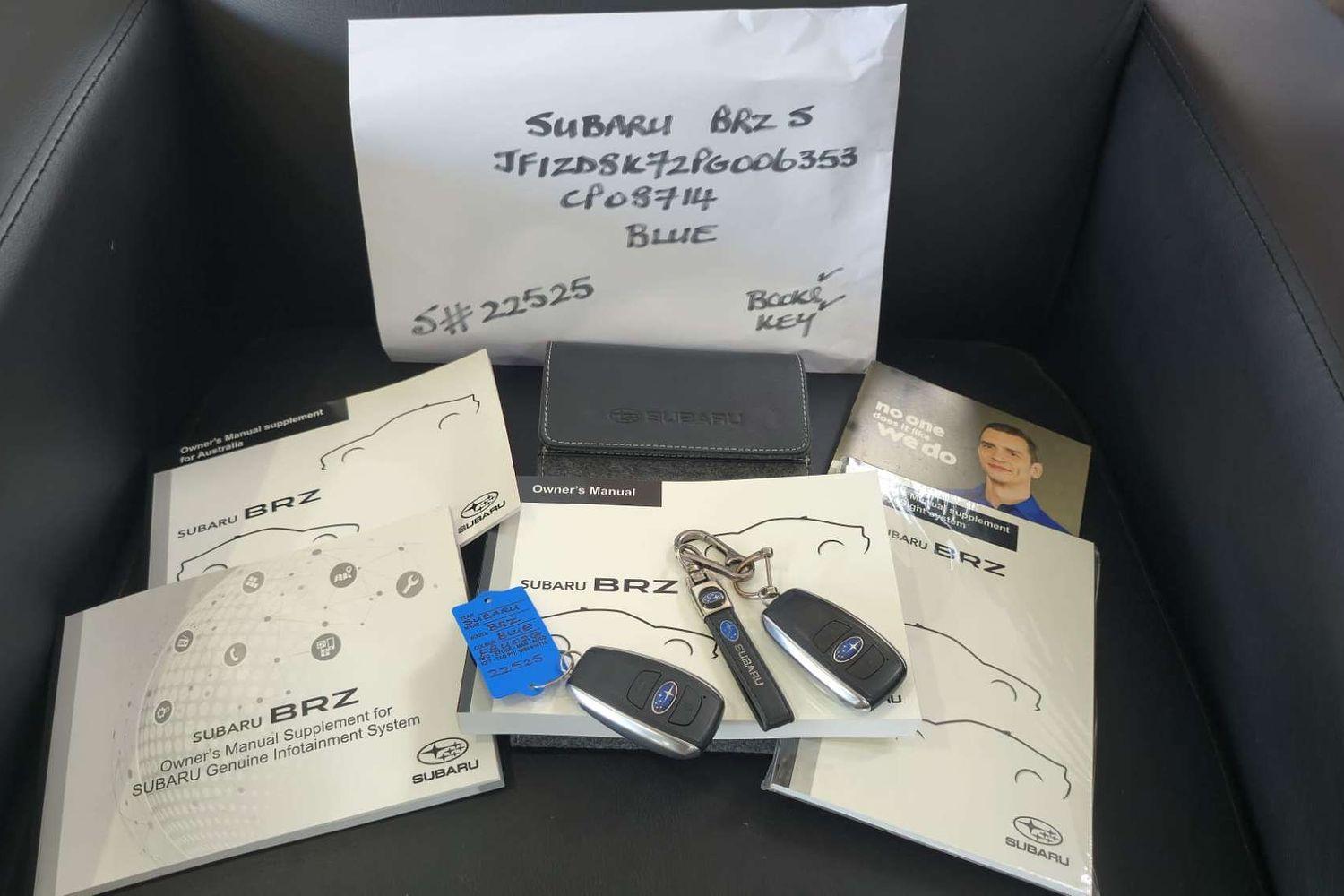 2023 SUBARU BRZ ZD8 TS 6 SP AUTOMATIC 2D COUPE