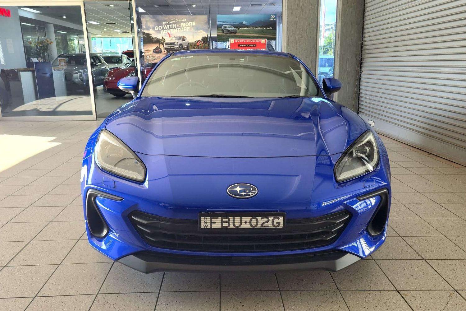2023 SUBARU BRZ ZD8 TS 6 SP AUTOMATIC 2D COUPE