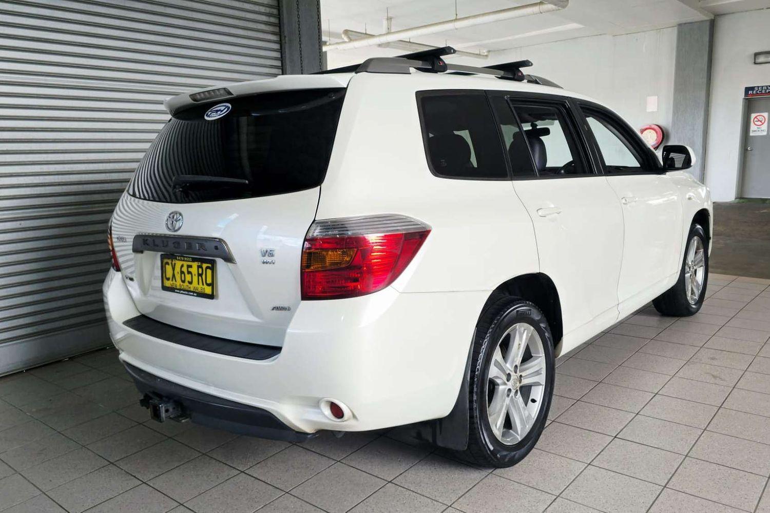 2009 TOYOTA KLUGER GSU45R KX-S (4x4) 5 SP AUTOMATIC 4D WAGON
