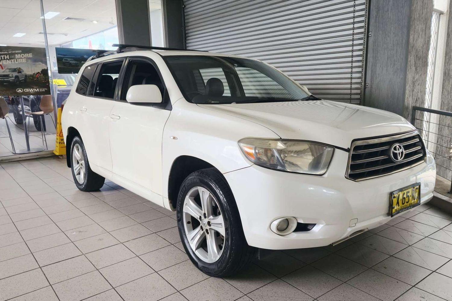 2009 TOYOTA KLUGER GSU45R KX-S (4x4) 5 SP AUTOMATIC 4D WAGON
