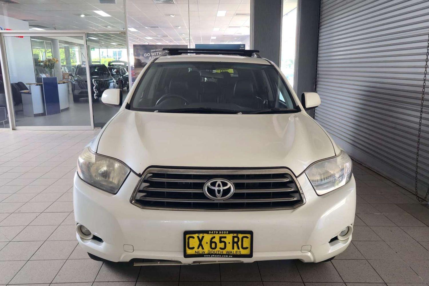 2009 TOYOTA KLUGER GSU45R KX-S (4x4) 5 SP AUTOMATIC 4D WAGON