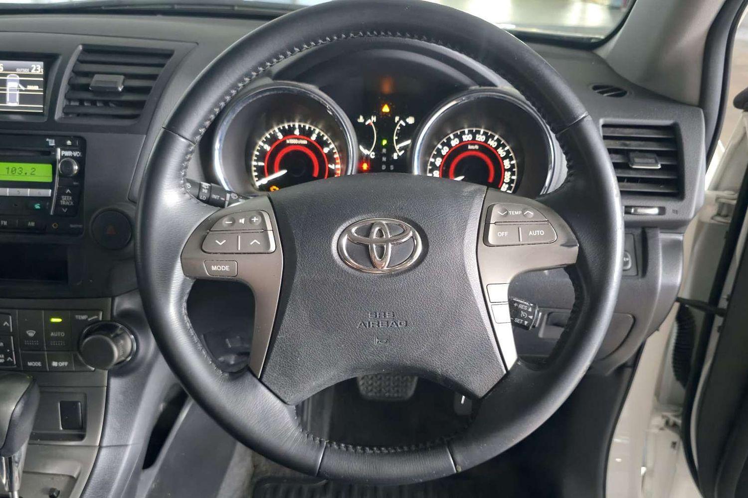 2009 TOYOTA KLUGER GSU45R KX-S (4x4) 5 SP AUTOMATIC 4D WAGON