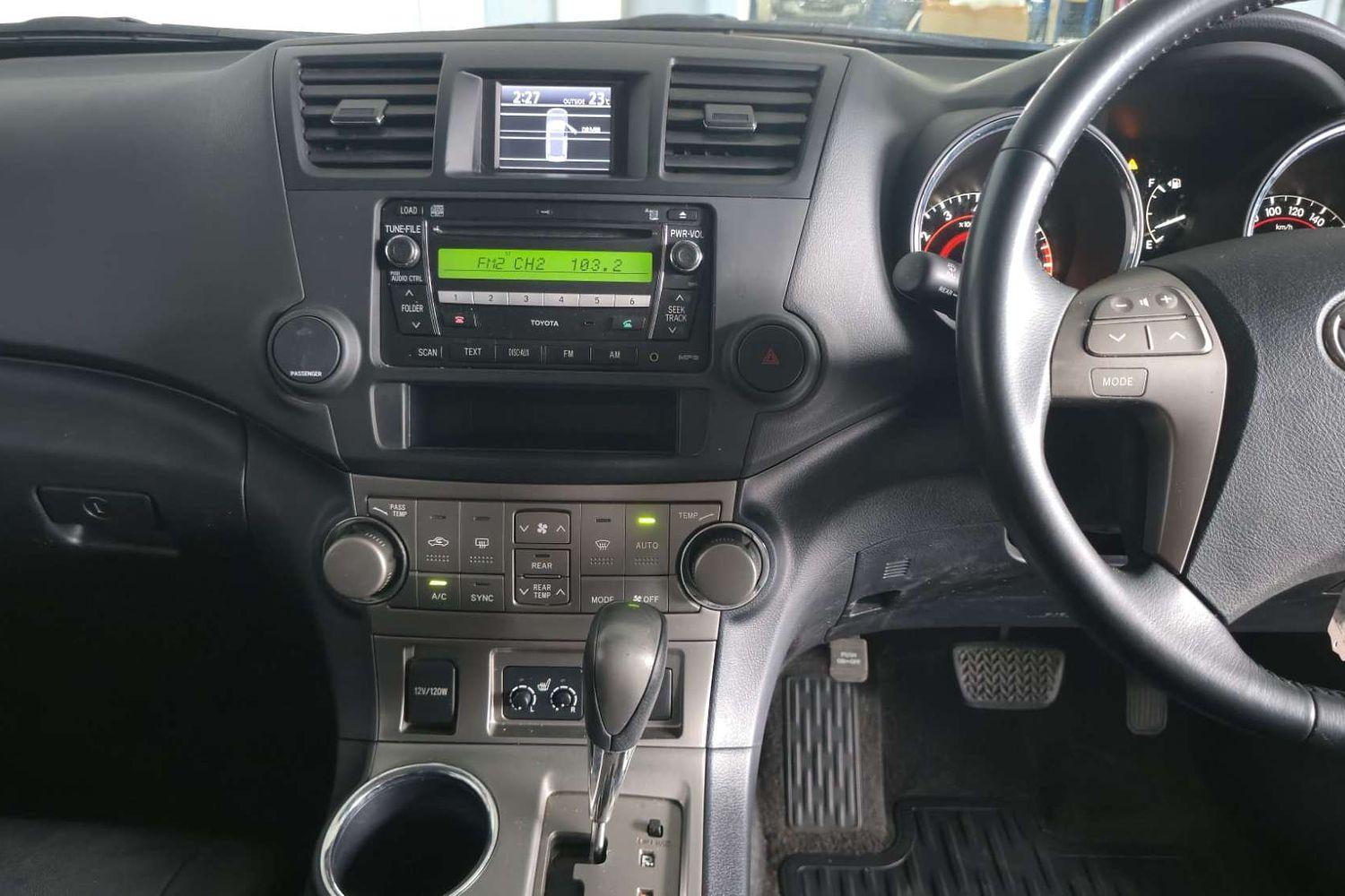 2009 TOYOTA KLUGER GSU45R KX-S (4x4) 5 SP AUTOMATIC 4D WAGON