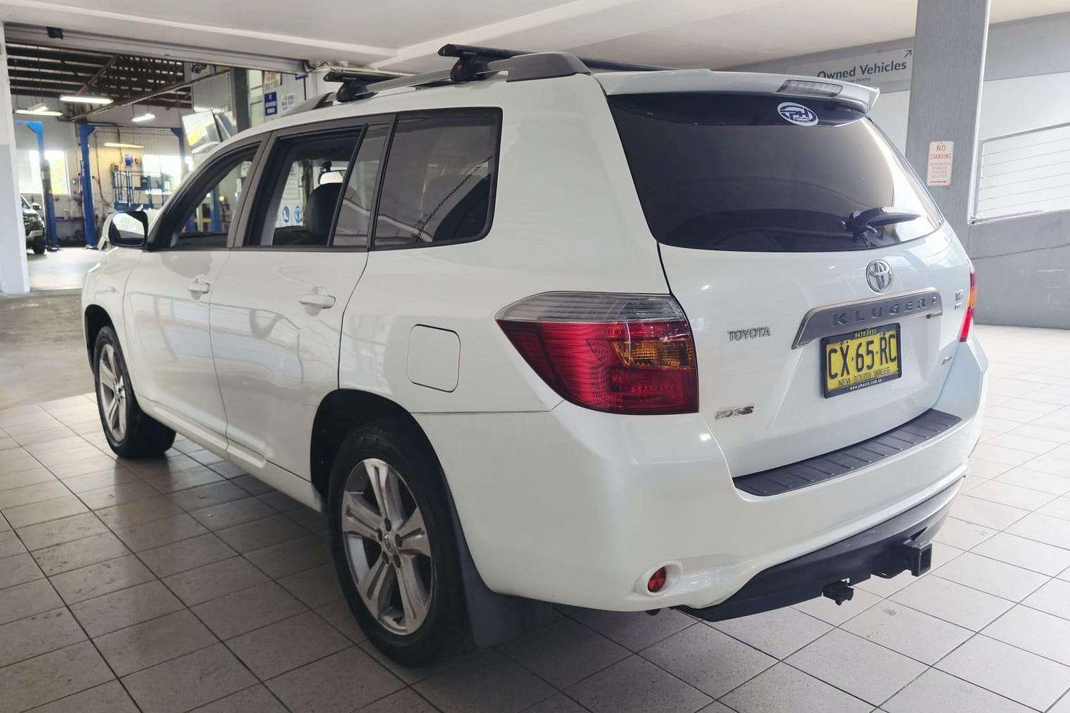 2009 TOYOTA KLUGER GSU45R KX-S (4x4) 5 SP AUTOMATIC 4D WAGON