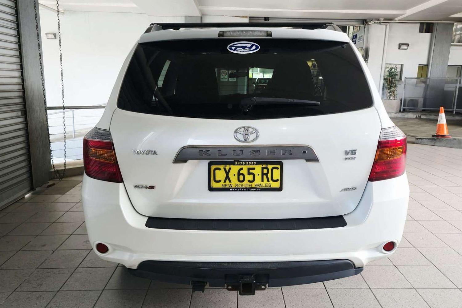2009 TOYOTA KLUGER GSU45R KX-S (4x4) 5 SP AUTOMATIC 4D WAGON