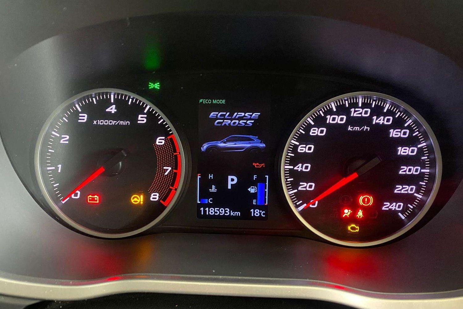 2018 MITSUBISHI ECLIPSE CROSS YA MY18 LS (2WD) CONTINUOUS VARIABLE 4D WAGON