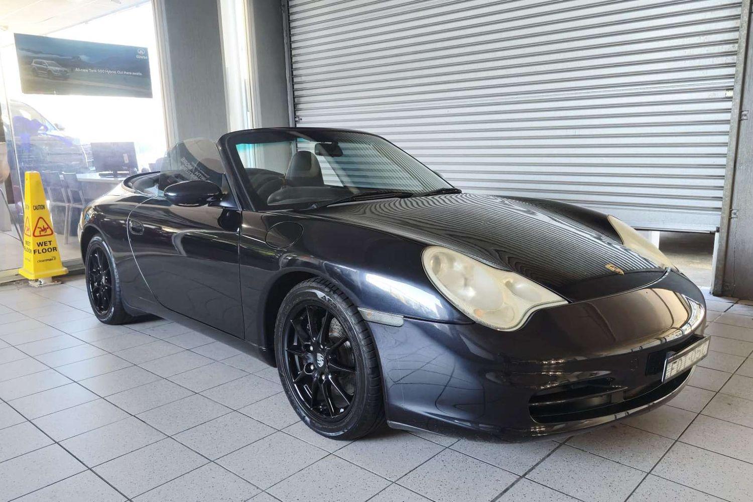 2002 PORSCHE 911 996 CARRERA 5 SP AUTOMATIC TIPTRONIC 2D CABRIOLET