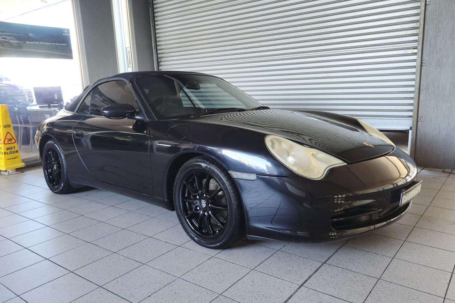 2002 PORSCHE 911 996 CARRERA 5 SP AUTOMATIC TIPTRONIC 2D CABRIOLET