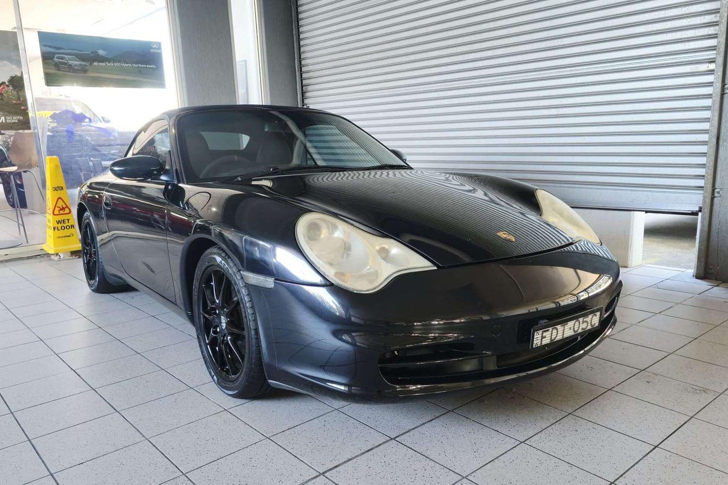 2002 PORSCHE 911 996 CARRERA 5 SP AUTOMATIC TIPTRONIC 2D CABRIOLET