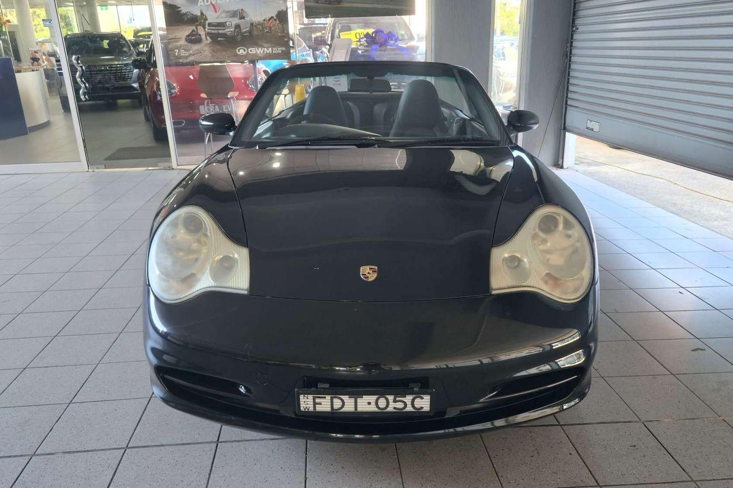2002 PORSCHE 911 996 CARRERA 5 SP AUTOMATIC TIPTRONIC 2D CABRIOLET