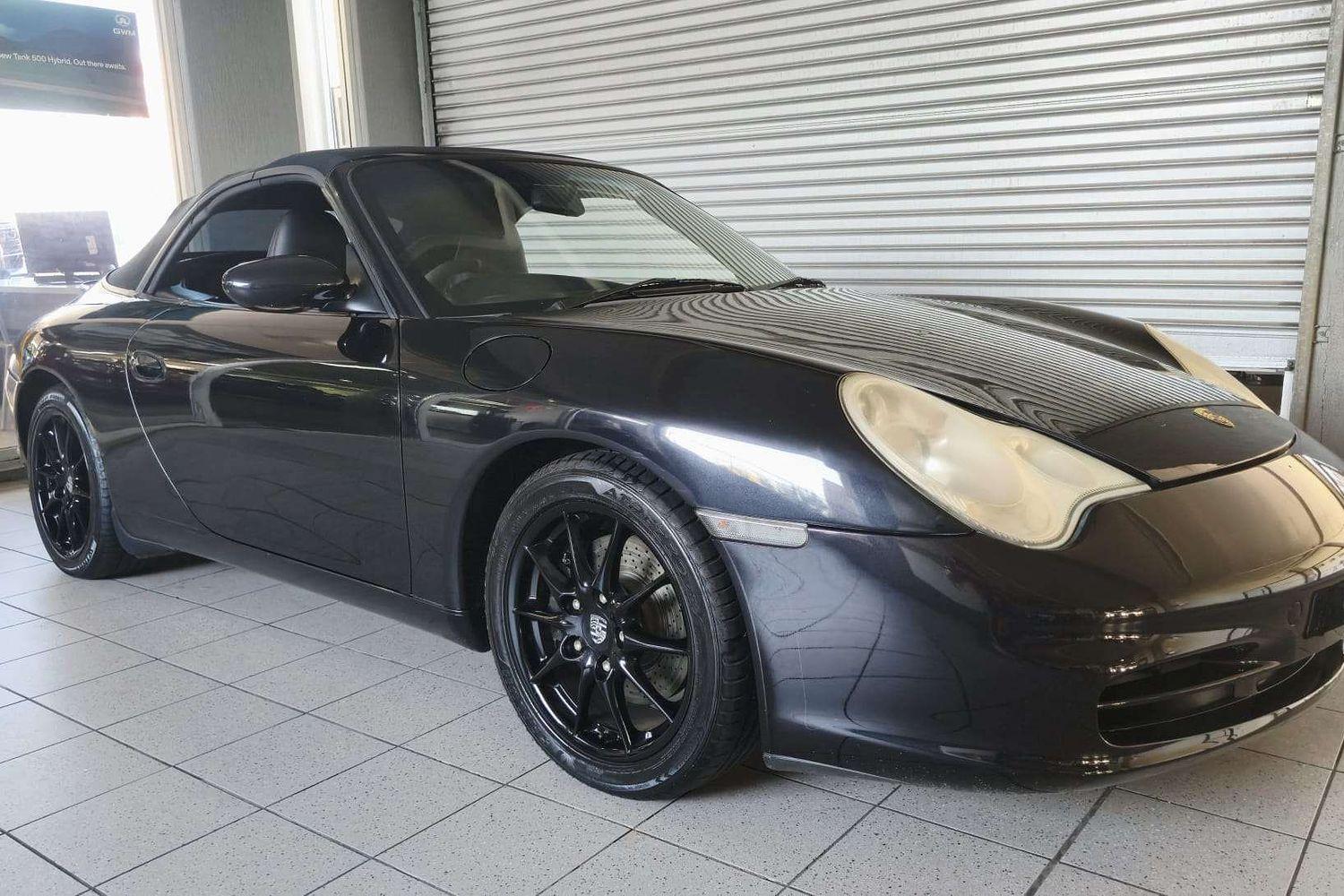 2002 PORSCHE 911 996 CARRERA 5 SP AUTOMATIC TIPTRONIC 2D CABRIOLET