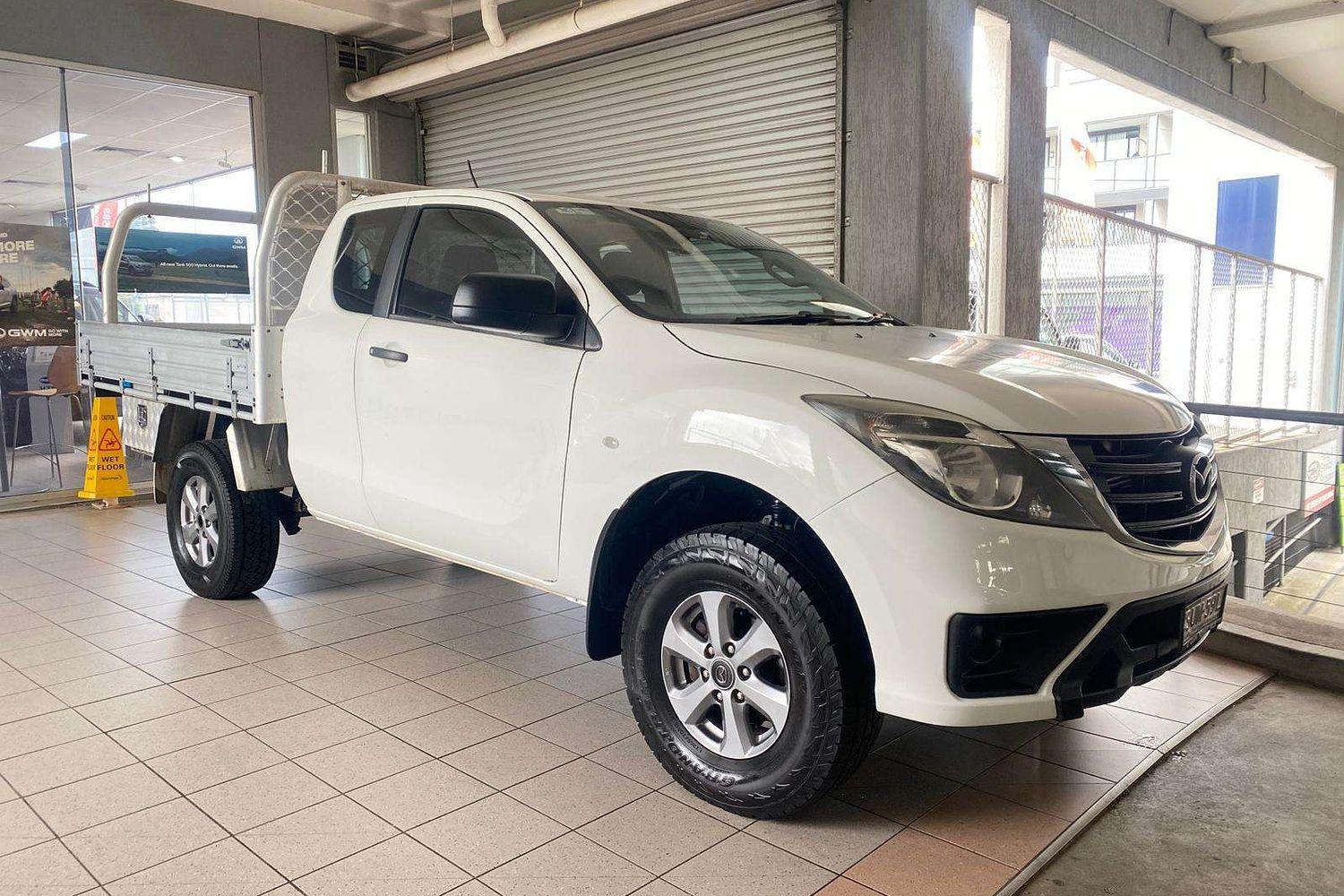 2018 MAZDA BT-50 MY17 UPDATE XT HI-RIDER (4x2) 6 SP AUTOMATIC C/CHAS