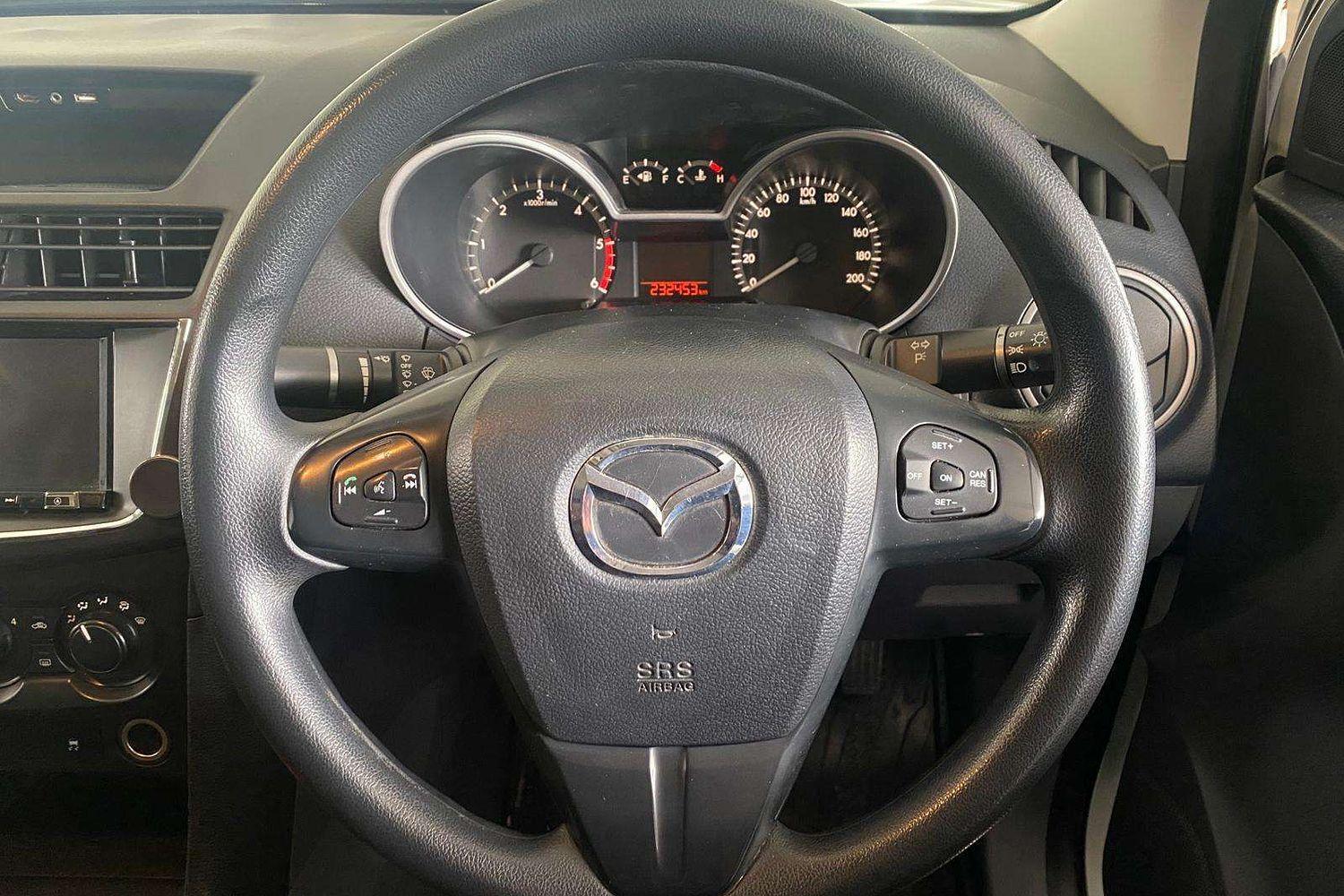 2018 MAZDA BT-50 MY17 UPDATE XT HI-RIDER (4x2) 6 SP AUTOMATIC C/CHAS
