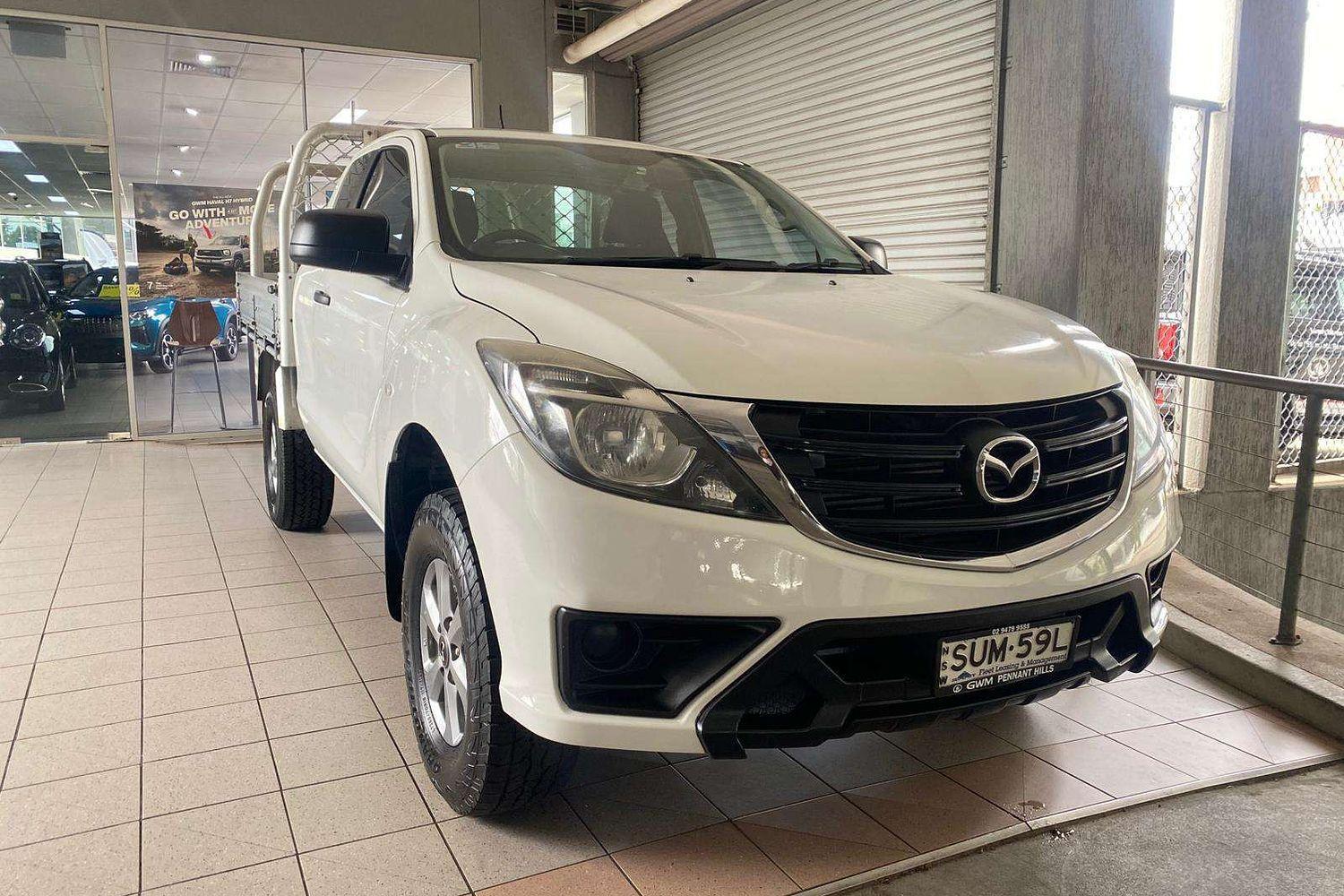 2018 MAZDA BT-50 MY17 UPDATE XT HI-RIDER (4x2) 6 SP AUTOMATIC C/CHAS