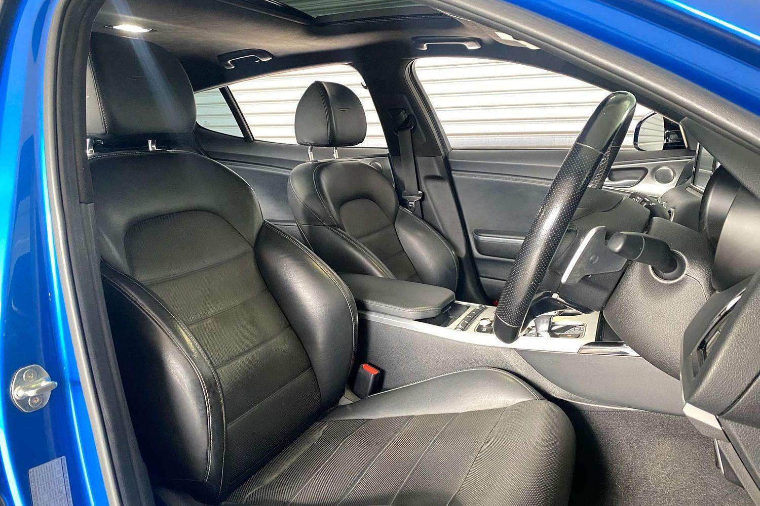 2018 KIA STINGER CK MY18 (441) GT (BLACK LEATHER) 8 SP AUTOMATIC 4D SEDAN