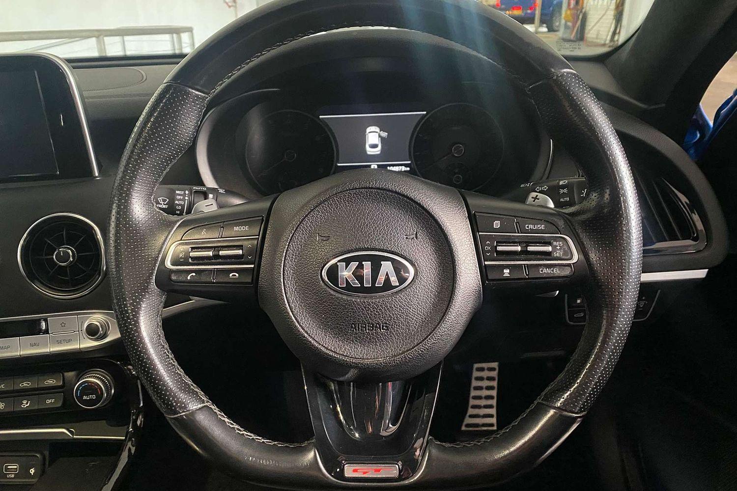 2018 KIA STINGER CK MY18 (441) GT (BLACK LEATHER) 8 SP AUTOMATIC 4D SEDAN