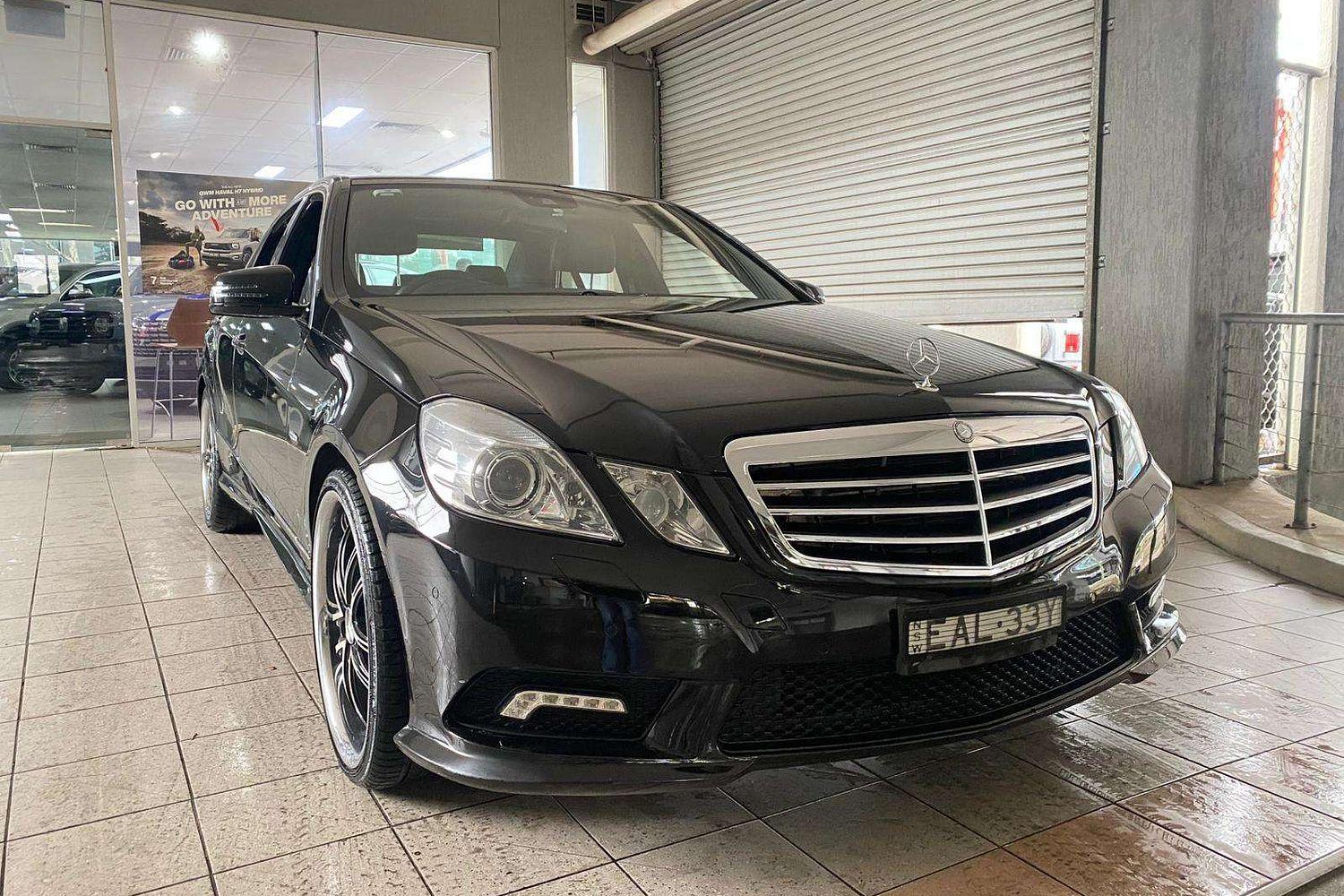 2009 MERCEDES-BENZ E500 212 AVANTGARDE 7 SP AUTOMATIC G-TRONIC 4D SEDAN