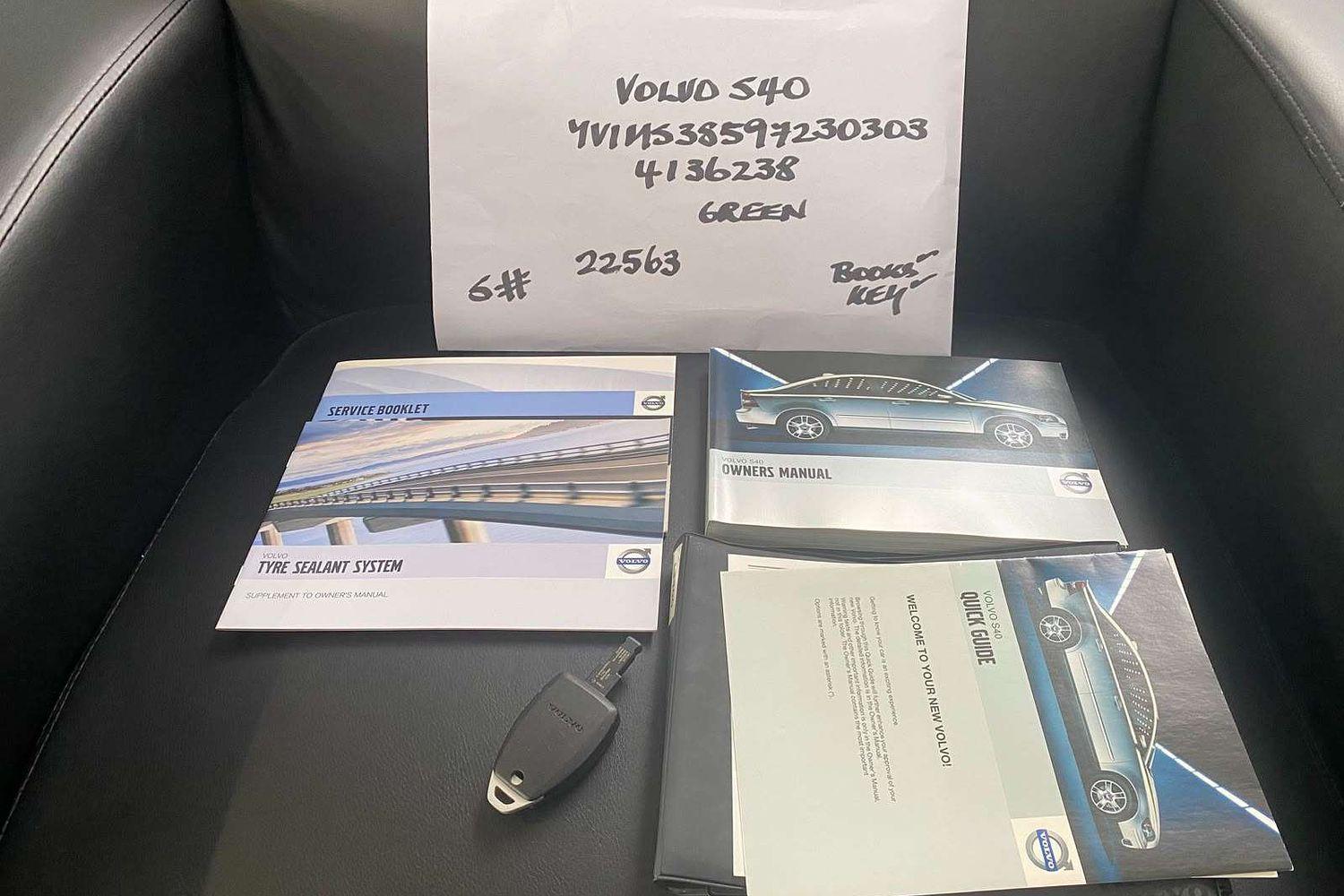 2007 VOLVO S40 MY08 2.4 S 5 SP AUTOMATIC GEARTRONIC 4D SEDAN