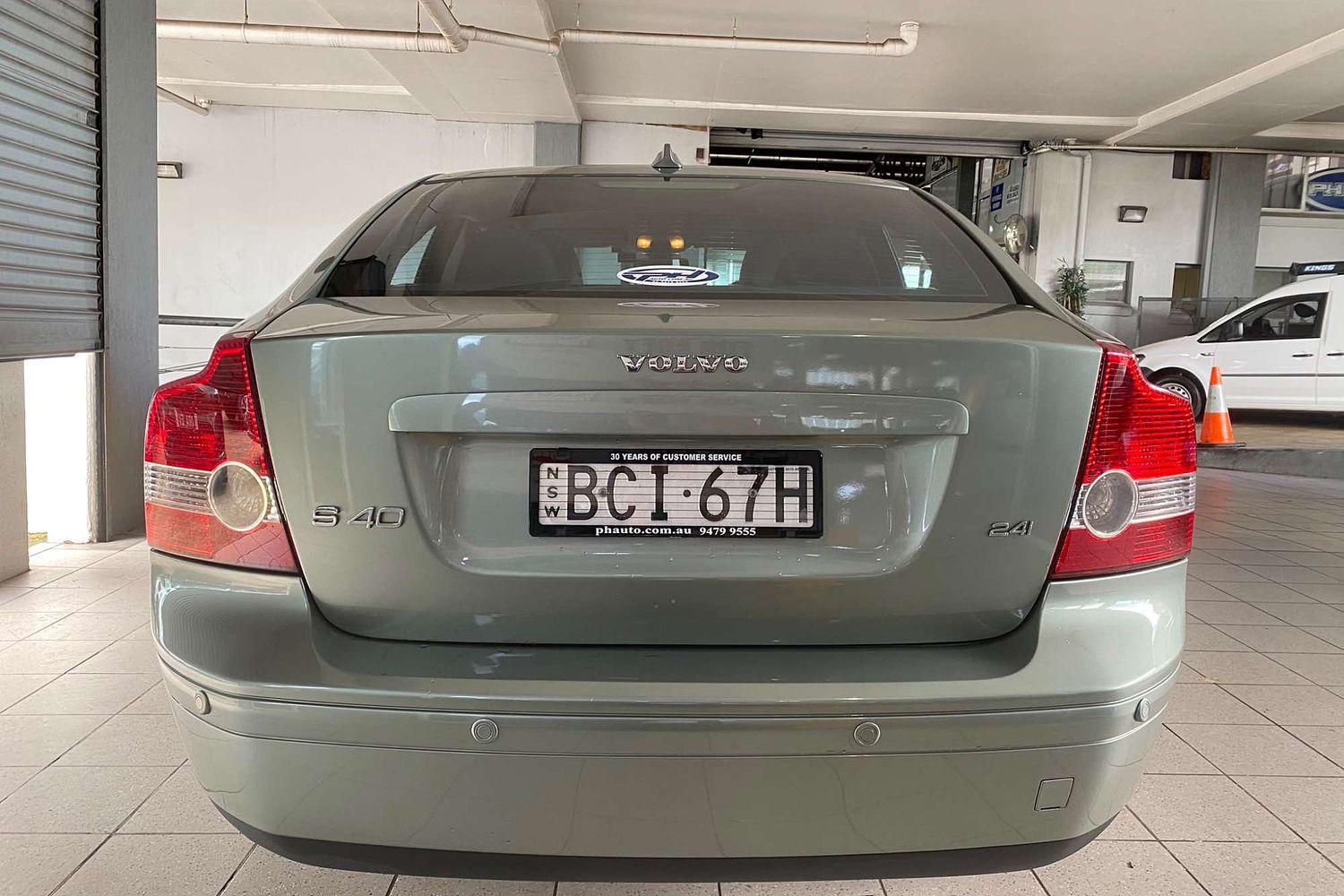 2007 VOLVO S40 MY08 2.4 S 5 SP AUTOMATIC GEARTRONIC 4D SEDAN