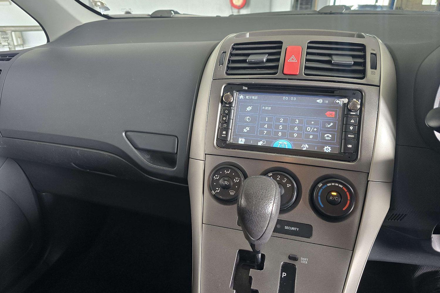2009 TOYOTA COROLLA ZRE152R ASCENT 4 SP AUTOMATIC 5D HATCHBACK