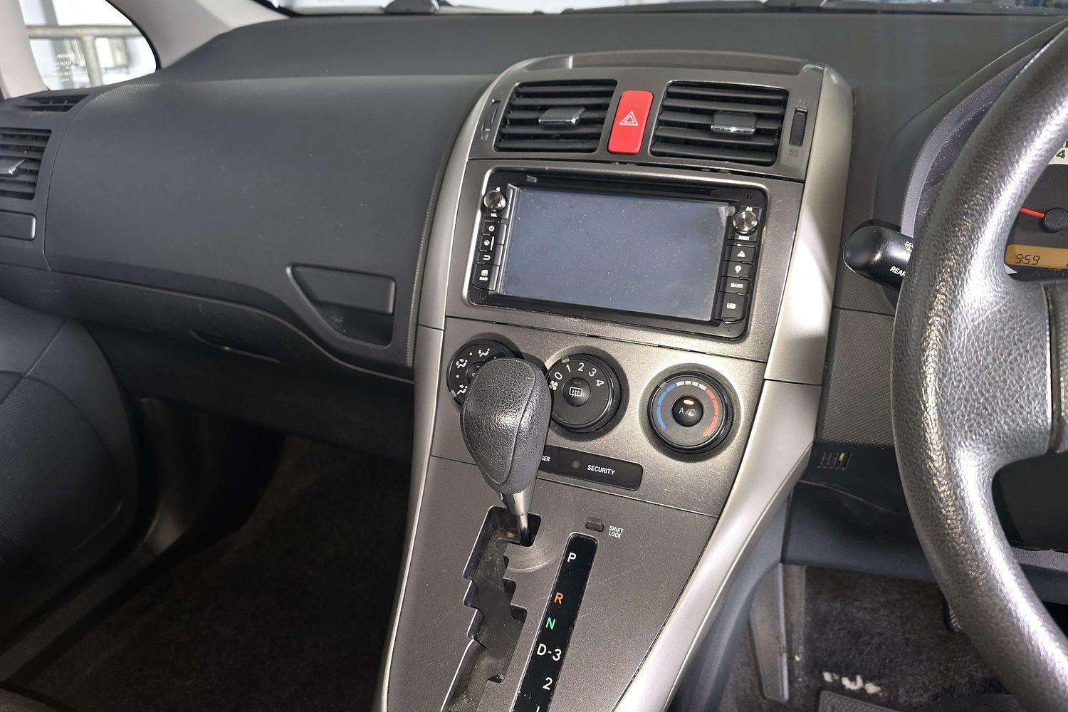 2009 TOYOTA COROLLA ZRE152R ASCENT 4 SP AUTOMATIC 5D HATCHBACK