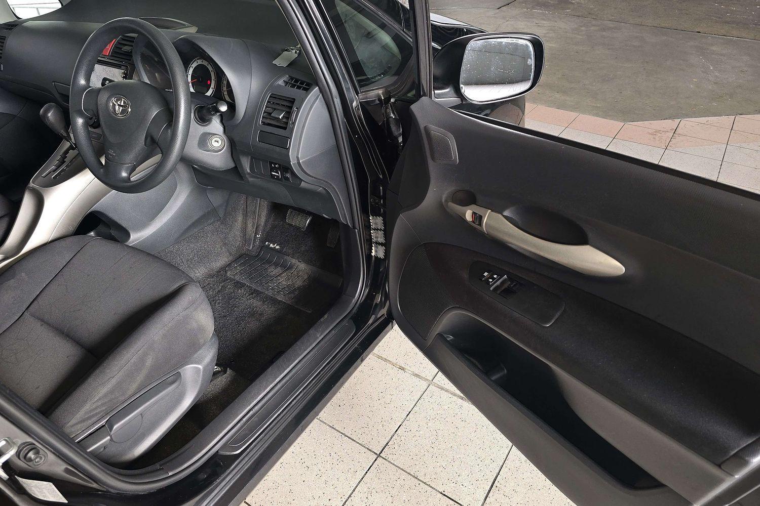 2009 TOYOTA COROLLA ZRE152R ASCENT 4 SP AUTOMATIC 5D HATCHBACK