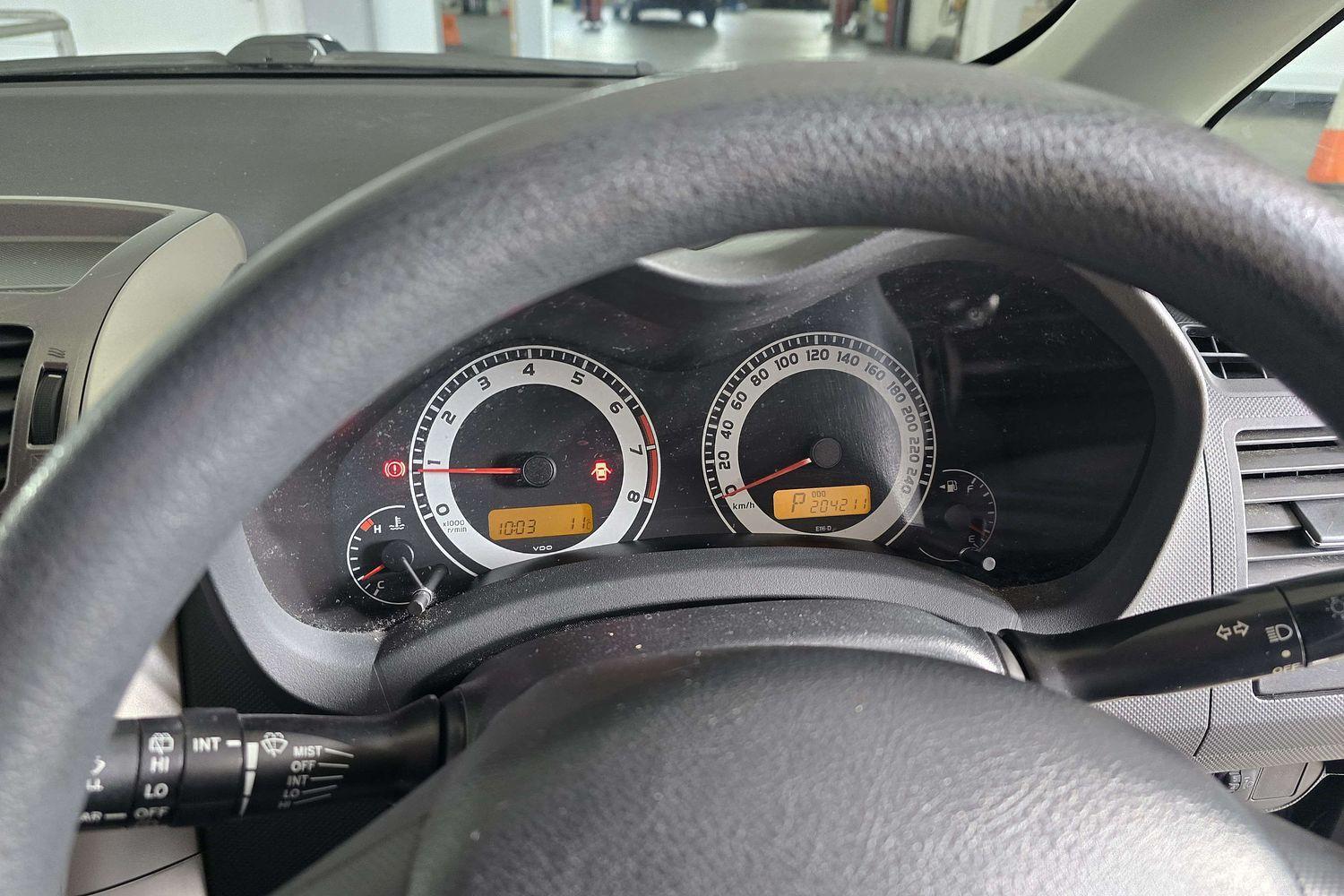 2009 TOYOTA COROLLA ZRE152R ASCENT 4 SP AUTOMATIC 5D HATCHBACK