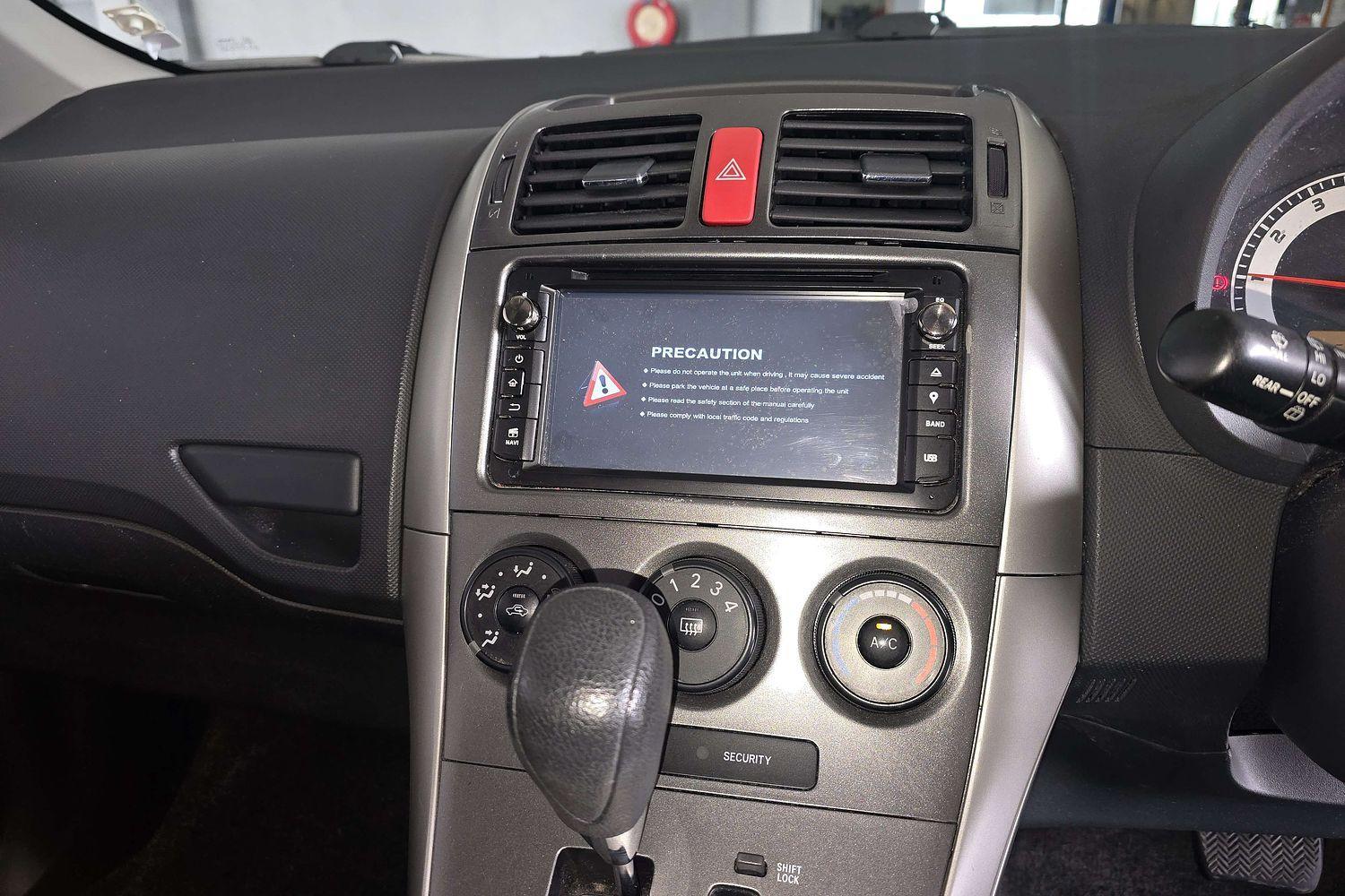 2009 TOYOTA COROLLA ZRE152R ASCENT 4 SP AUTOMATIC 5D HATCHBACK