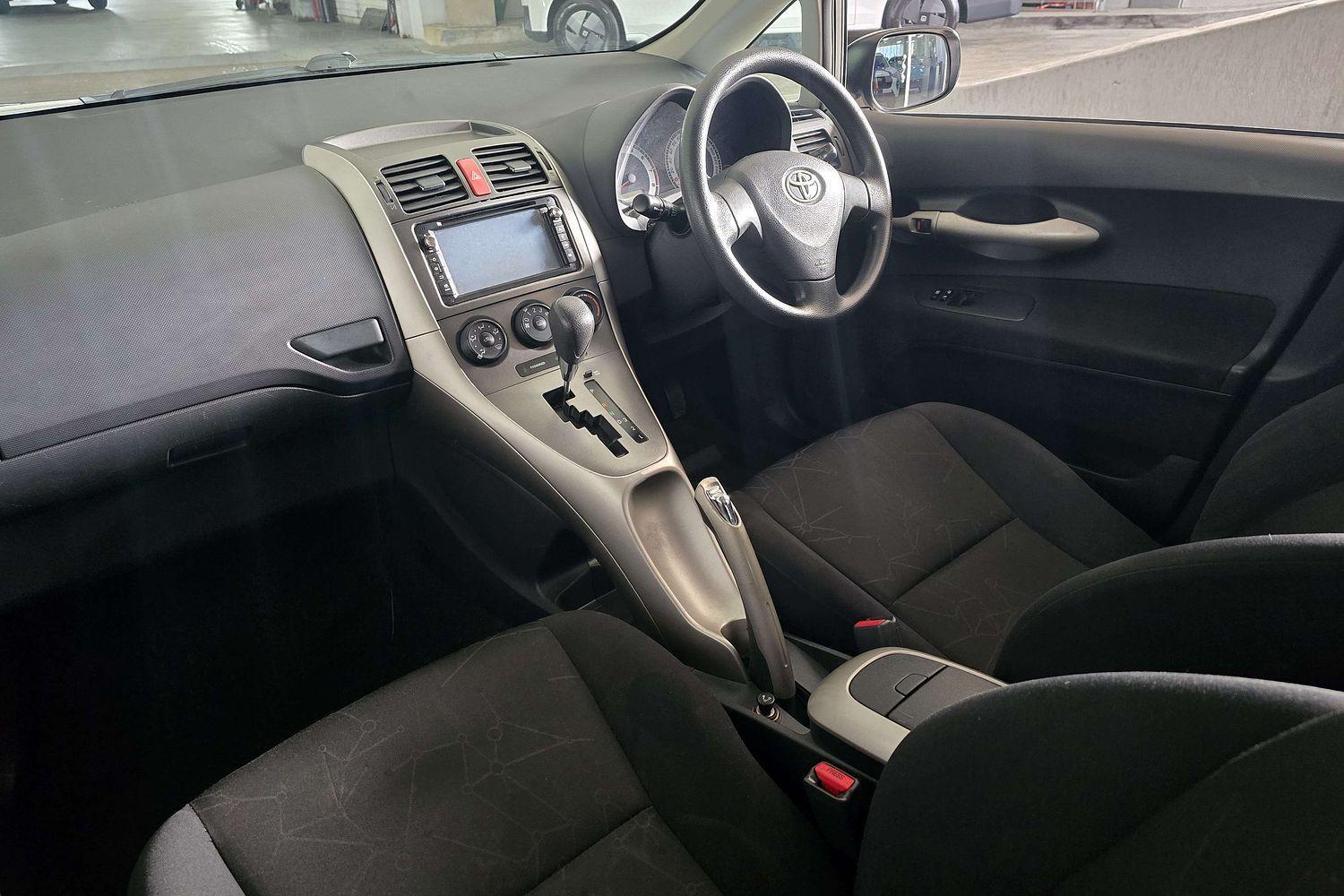 2009 TOYOTA COROLLA ZRE152R ASCENT 4 SP AUTOMATIC 5D HATCHBACK